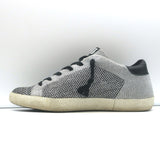 Golden Goose Superstar Lurex Knitted Sneakers Silver Size 38