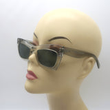 Celine Eva Transparent Cat Eye Sunglasses Light Gray CL41399/S RDN 8A 50mm