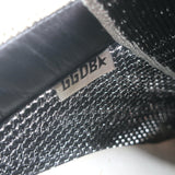 Golden Goose Superstar Lurex Knitted Sneakers Silver Size 38