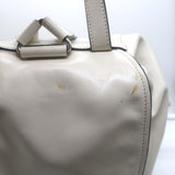 Vintage Prada Large Cinch Backpack Cream Leather