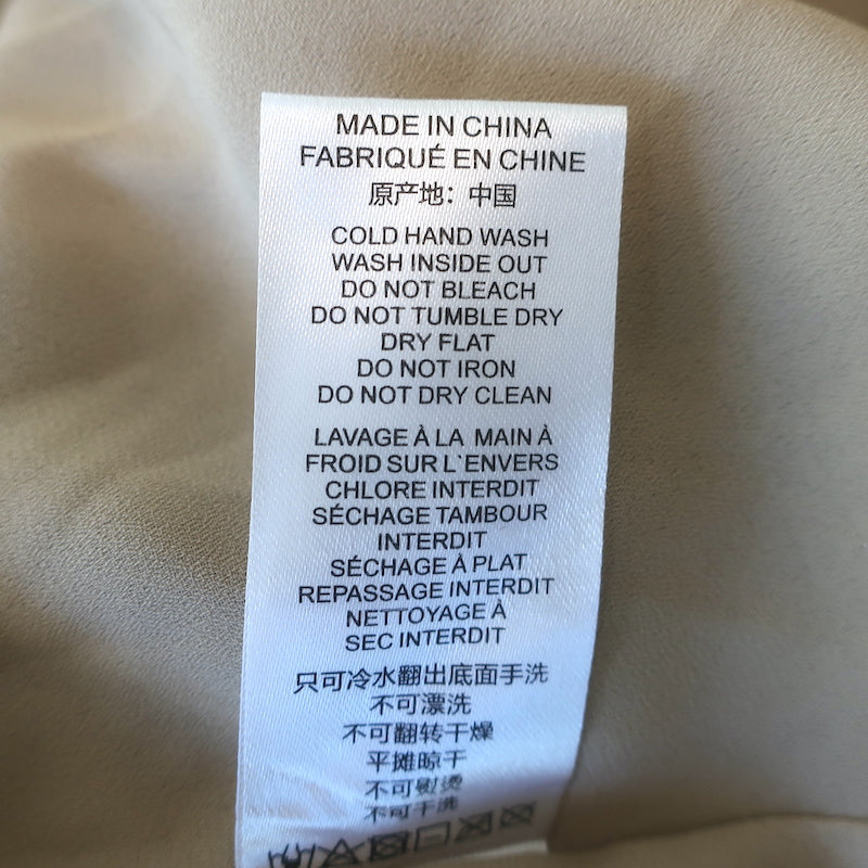 iro wide dress gold Sheer Gold Wide Dress by Iro