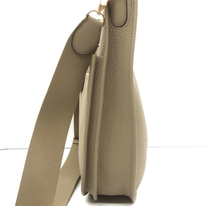 Hermes Evelyne III 29 Crossbody Bag Marfa Leather Gold Hardware NEW