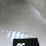 Golden Goose Superstar Shearling Sneakers White Leather & Purple Glitter Size 38