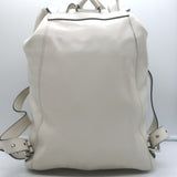 Vintage Prada Large Cinch Backpack Cream Leather