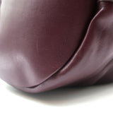 Saint Laurent Rider Bucket Bag Bordeaux Leather Medium Crossbody