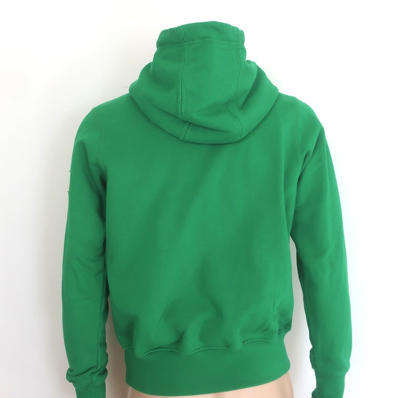 Casablanca Scarf Tie Hoodie Sweatshirt Green French Terry Size Medium