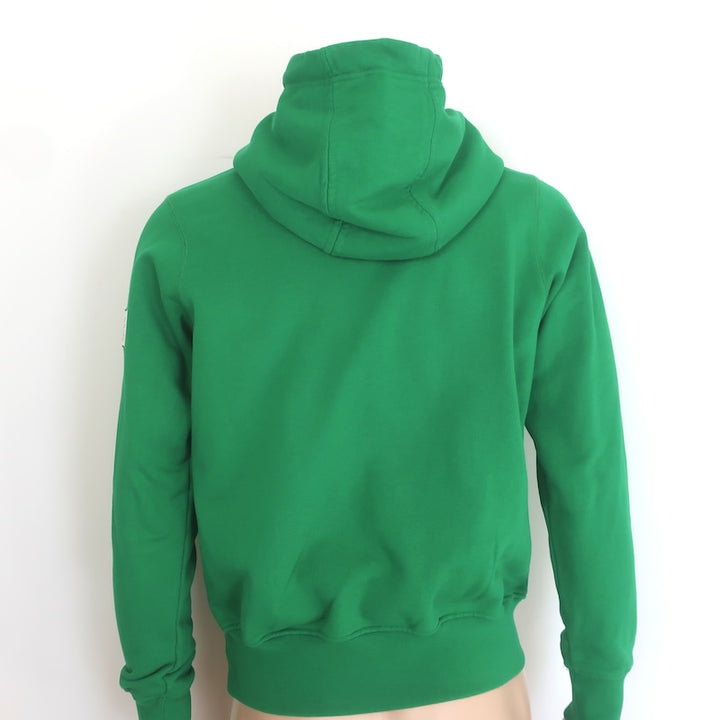 Casablanca Scarf Tie Hoodie Sweatshirt Green French Terry Size Medium