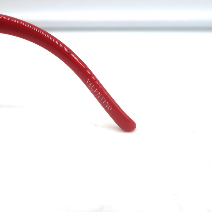 Valentino Logo-Side Oversize Sunglasses Red/Black 5570/S TKVVK