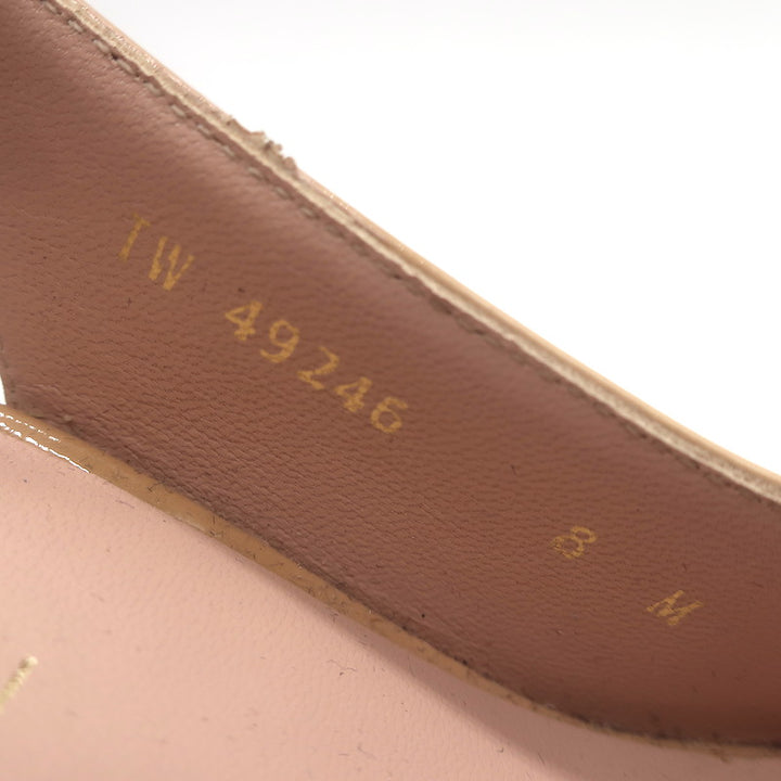 Stuart Weitzman Jean Cork Wedge Sandals Beige Size 8