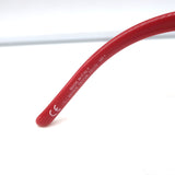 Valentino Logo-Side Oversize Sunglasses Red/Black 5570/S TKVVK