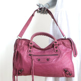 Balenciaga Classic City Bag Pink Leather
