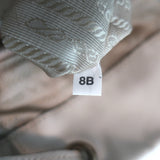 Vintage Prada Large Cinch Backpack Cream Leather