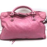 Balenciaga Classic City Bag Pink Leather