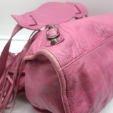 Balenciaga Classic City Bag Pink Leather