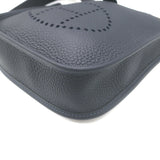 Hermes Mini Evelyne Crossbody Bag Caban Leather Gold Hardware NEW