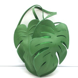 STAUD Palm Bag Green Leather Mini Tote NEW