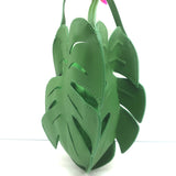 STAUD Palm Bag Green Leather Mini Tote NEW