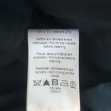 Lanvin Bow Dress Navy Stretch Linen Size 40 Sleeveless Sheath