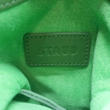 STAUD Palm Bag Green Leather Mini Tote NEW