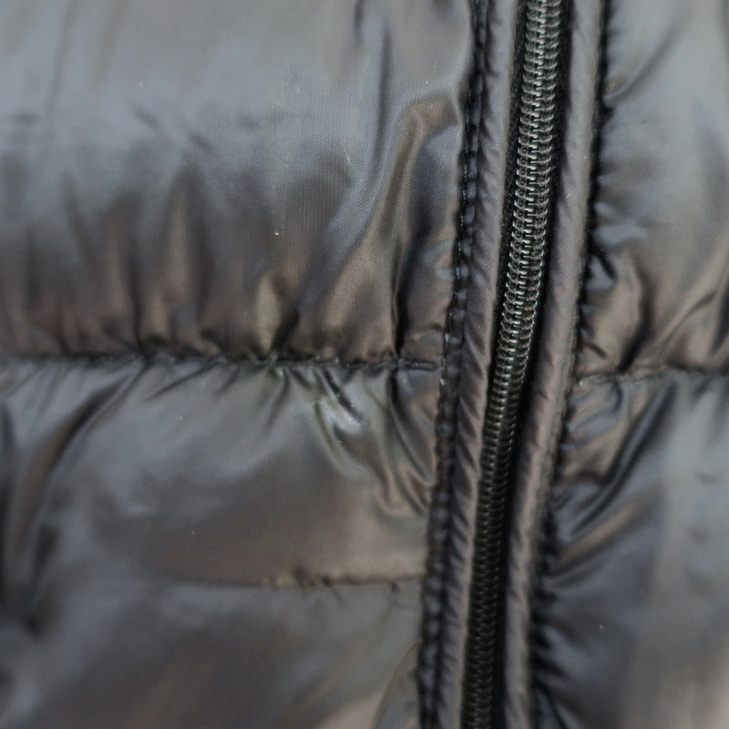 Moncler Lans Quilted Down Puffer Jacket Black Size 4