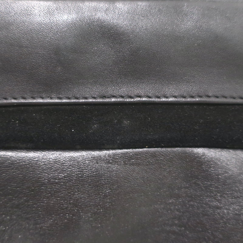 Giuseppe Zanotti Crystal-Trimmed Large Backpack Black Suede &amp; Leather