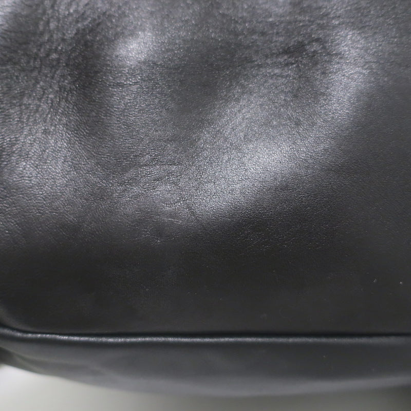 Giuseppe Zanotti Crystal-Trimmed Large Backpack Black Suede &amp; Leather