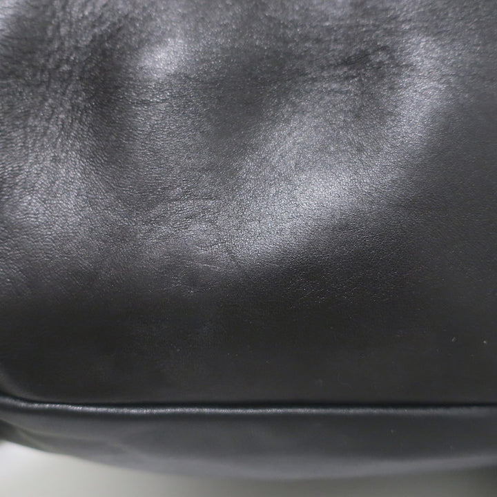 Giuseppe Zanotti Crystal-Trimmed Large Backpack Black Suede &amp; Leather