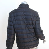 Moncler Lans Quilted Down Puffer Jacket Black Size 4