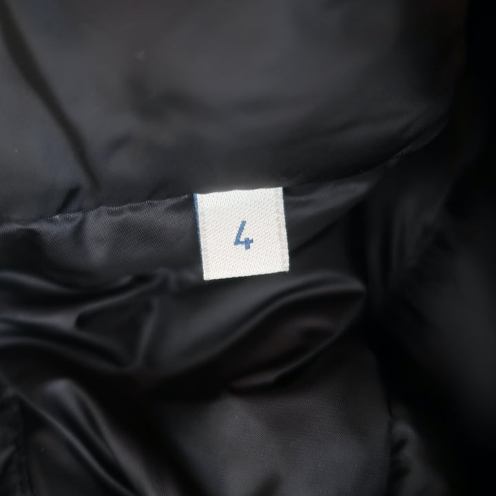 Moncler Lans Quilted Down Puffer Jacket Black Size 4