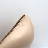 Miu Miu Platform Pumps Nude Leather Size 37