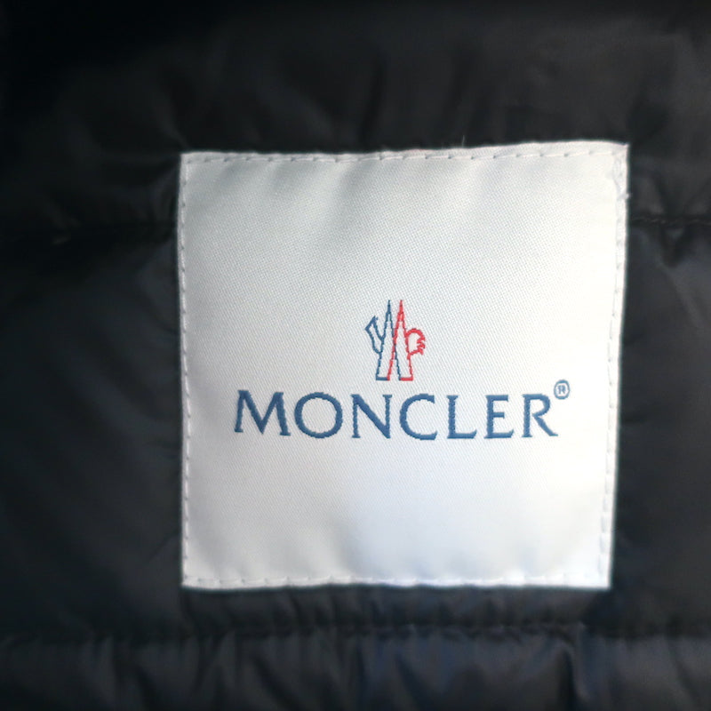 Moncler Lans Quilted Down Puffer Jacket Black Size 4