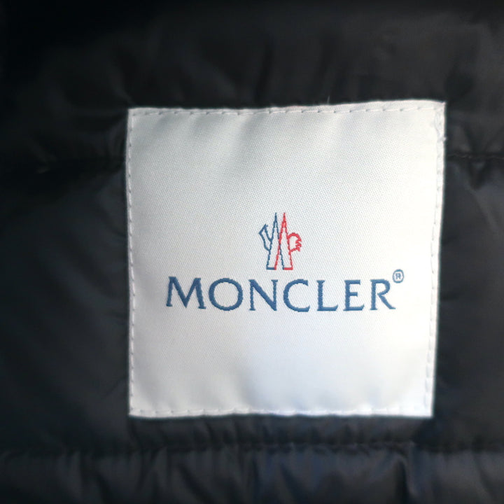 Moncler Lans Quilted Down Puffer Jacket Black Size 4