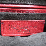Yves Saint Laurent Nadja Rose Hobo Red Leather Small Shoulder Bag