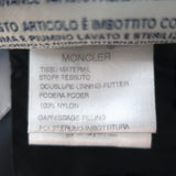 Moncler Lans Quilted Down Puffer Jacket Black Size 4