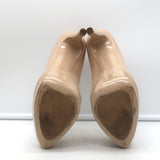 Miu Miu Platform Pumps Nude Leather Size 37