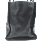 Prada Glace Twin Pocket Tote Black Leather Medium Crossbody Bag