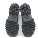 Gucci Harald Platform Lug Sole Horsebit Loafers Black Leather Size 37