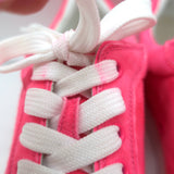 Christian Louboutin Vieira 2 Spiked Suede Sneakers Hot Pink Size 37