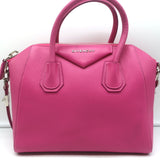 Givenchy Small Antigona Bag Pink Grained Leather