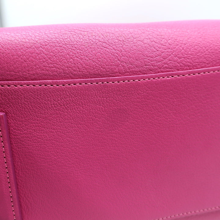 Givenchy Small Antigona Bag Pink Grained Leather
