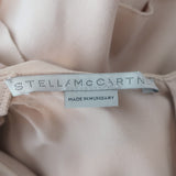 Stella McCartney Rikki Layered Ruffled Mini Dress Blush Stretch Crepe Size 40