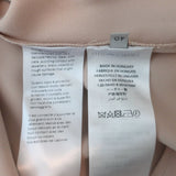 Stella McCartney Rikki Layered Ruffled Mini Dress Blush Stretch Crepe Size 40