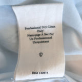 LoveShackFancy Sicilia Ruffled Maxi Dress Blue/White Floral Print Size 4 NEW