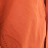 Moon Young Hee Double Breasted Coat Burnt Orange Cotton Size 38 Oversize Jacket