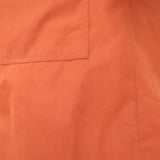 Moon Young Hee Double Breasted Coat Burnt Orange Cotton Size 38 Oversize Jacket