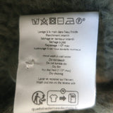 La Maille Sezane Basile Cardigan Olive Ribbed Alpaca-Blend Size Extra Small