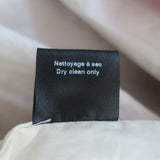 Moon Young Hee Double Breasted Coat Burnt Orange Cotton Size 38 Oversize Jacket