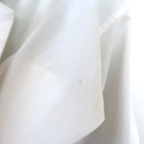 Moon Young Hee Tie-Front Hooded Coat White Draped Cotton Size 38