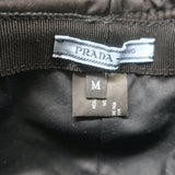 Prada Re-Nylon Bucket Hat Black Size Medium