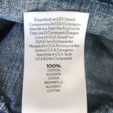 MOTHER The Ruffle Mini Skirt Threading the Needle Acid Wash Denim Size 30